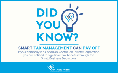 Leveraging the Small Business Deduction